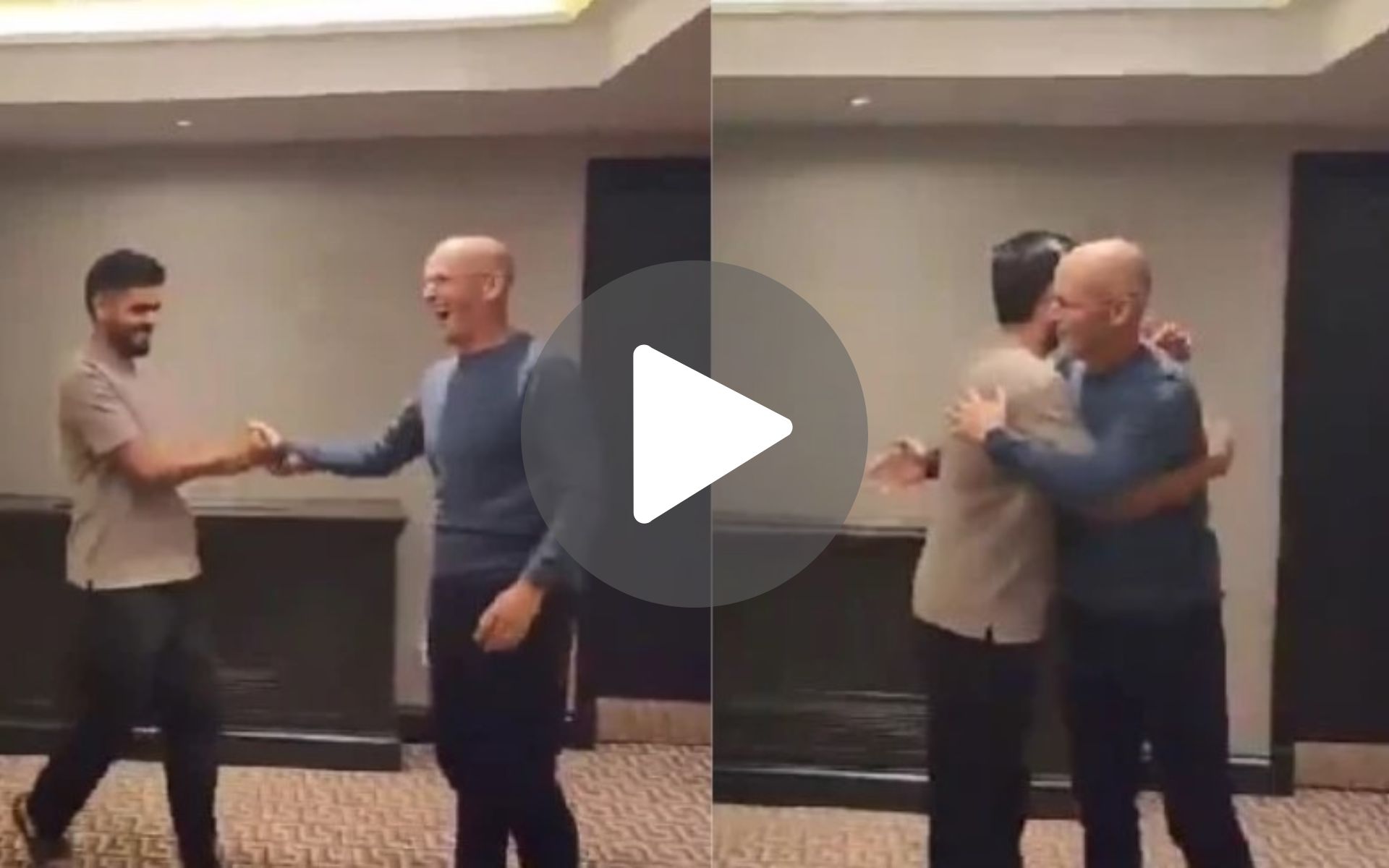 [Watch] Babar Azam Welcomes GT Coach Gary Kirsten With Warm Hug Before T20 WC